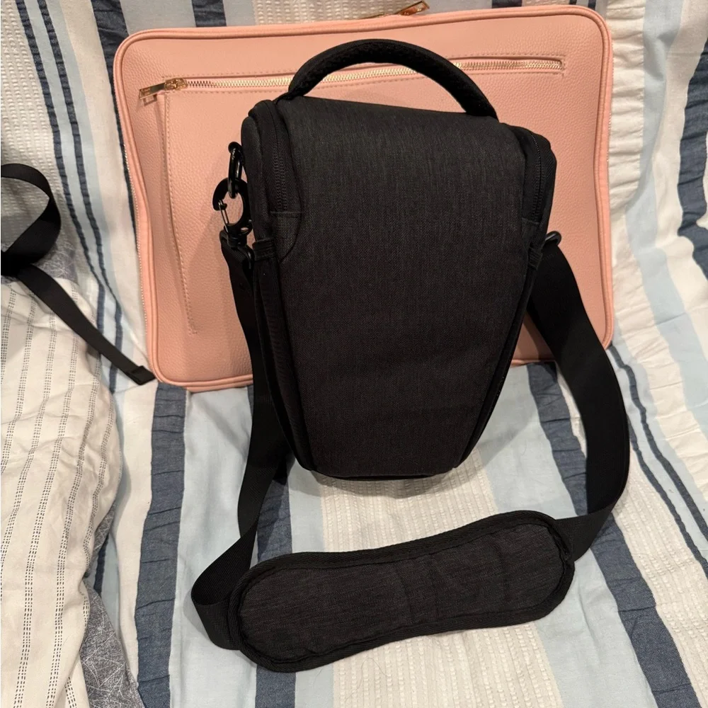 CADeN DSLR/SLR Camera Shoulder Bag Case with adjustable shoulder strap & belt